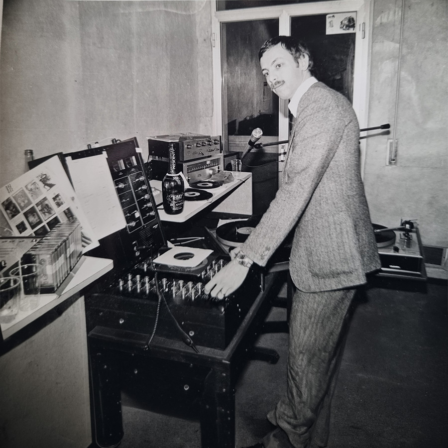 Claudio Tilesi, esordio nel primissimo Studio 1