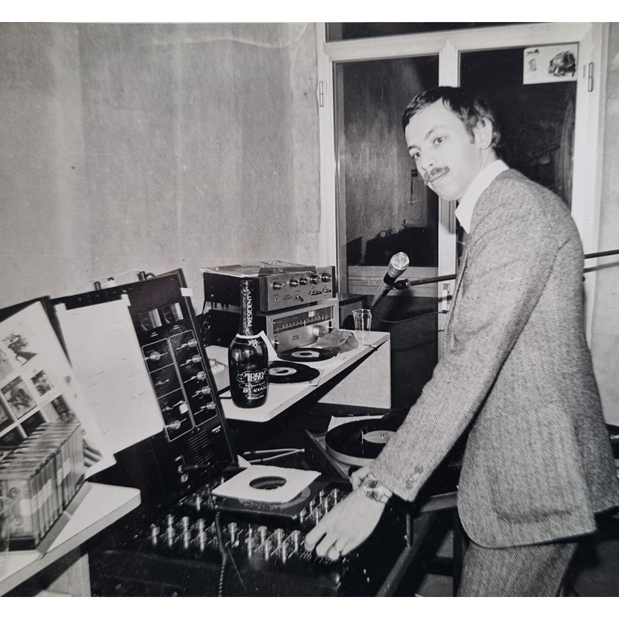 Claudio Tilesi, esordio nel primissimo Studio 1